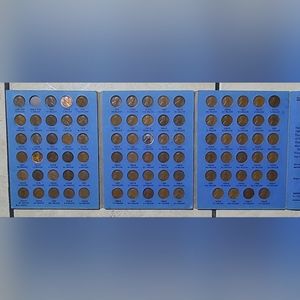 1909-1940 lincoln wheat cent penny ALBUM ONLY ONE COIN MISSING THE 1909 S VDB